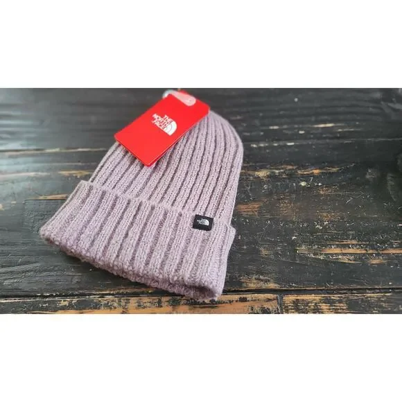The North Face Chunky Rib Beanie Ashen Purple Beanie Women One Size ONENESS_0048_NORTH-FACE-BIG-  main image 3